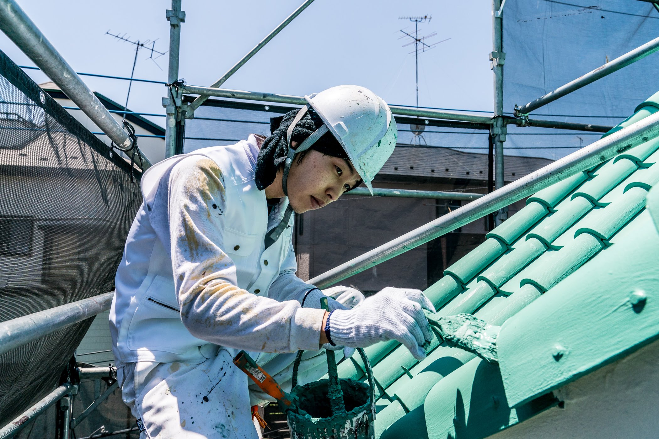 外壁塗装で人気のグリーンの種類