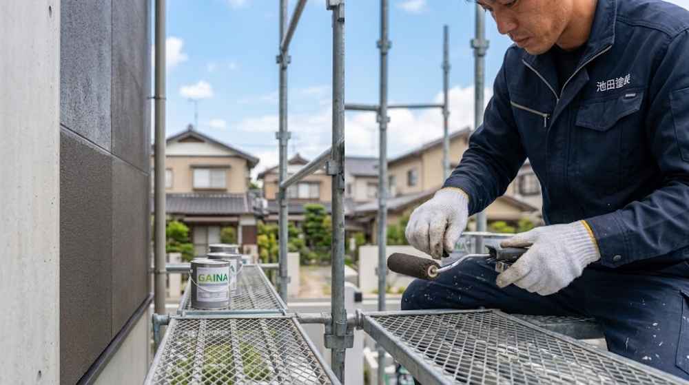 立体感を美しく再現するサイディングの「2色塗り(ダブルトーン工法)」とは