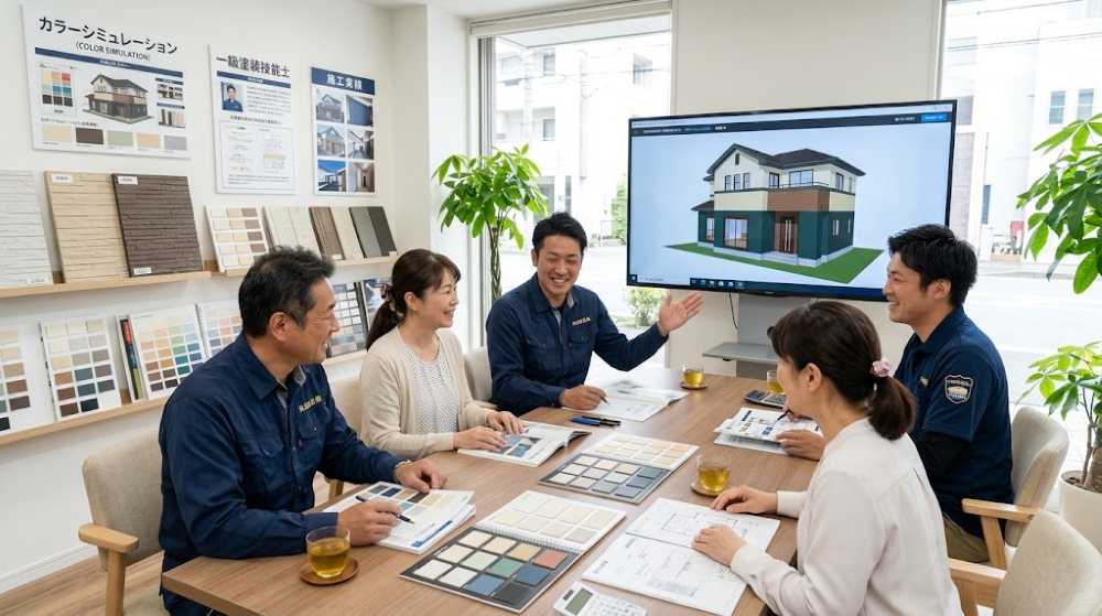 家族全員が納得できる色選びを進めるにはどうすればいいの?