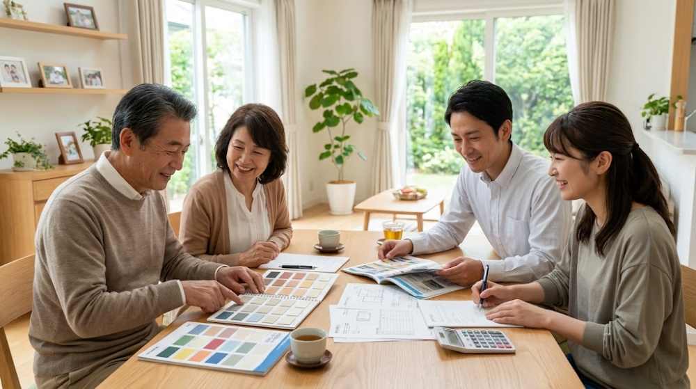 二世帯住宅の外壁塗装費用はいくらかかるの？相場と内訳の目安